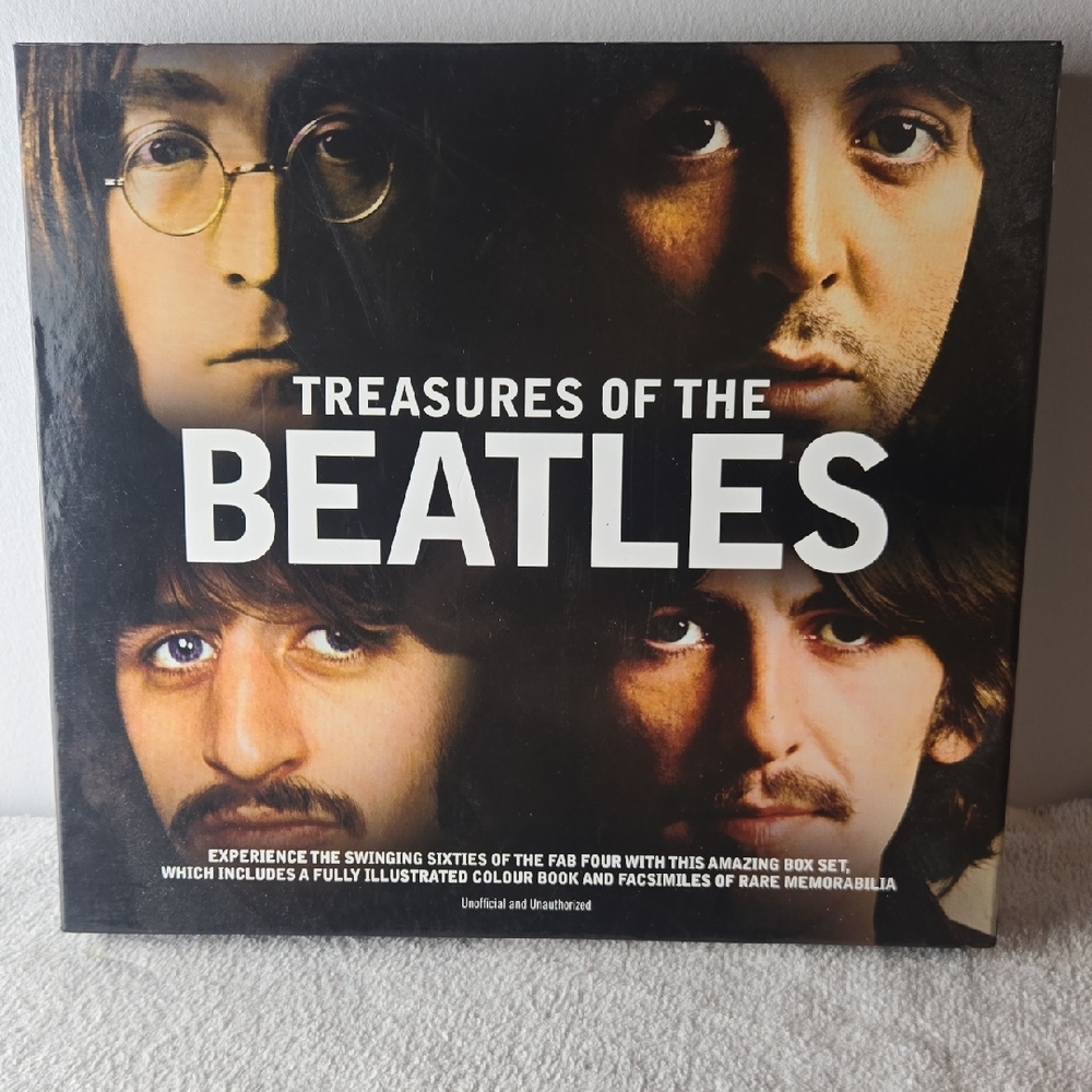 The Beatles "Treasures of The Beatles" Box Set - Book & Memorabilia Facsimiles